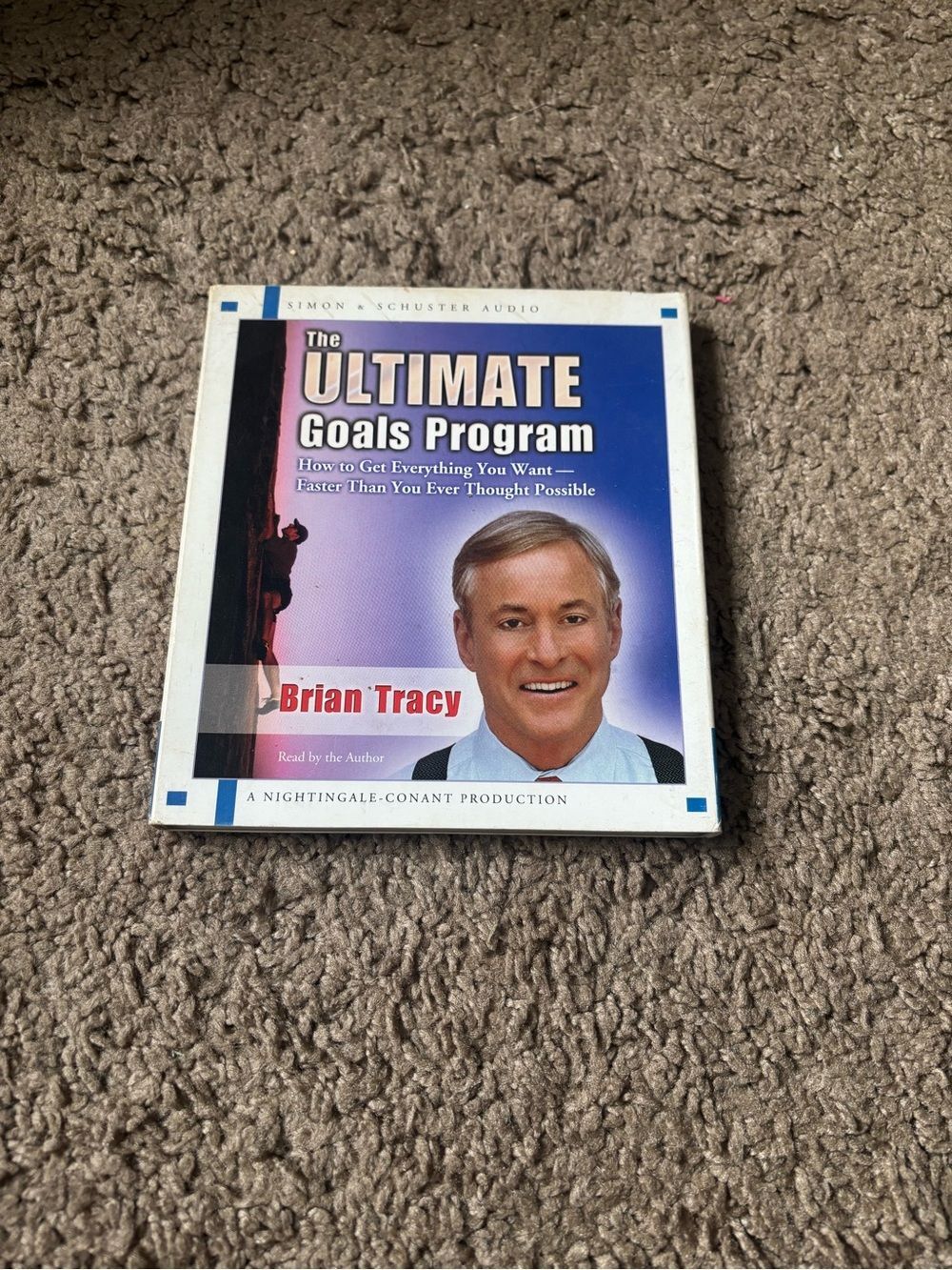 The Ultimate Goals Program by Brian Tracy - Blue and White Cover